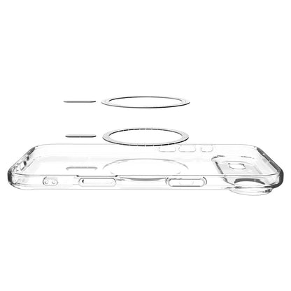 Husa MagSafe pentru Apple iPhone 17 Air, Spigen, Ultra Hybrid, Alba Satinata