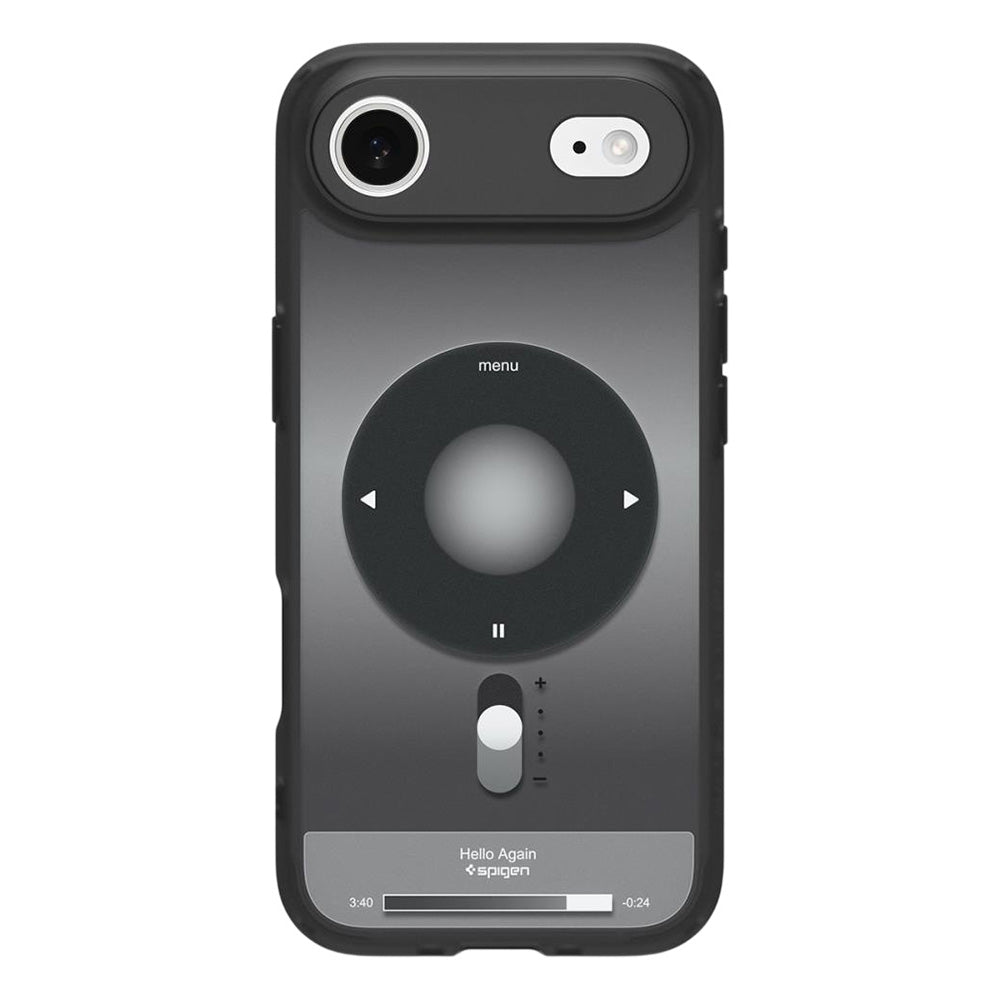 Husa MagSafe pentru Apple iPhone 17 Air, Spigen, Ultra Hybrid Classic, Neagra