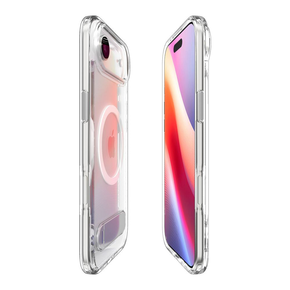 Husa MagSafe pentru Apple iPhone 17 Air, Spigen, Ultra Hybrid S, Transparenta