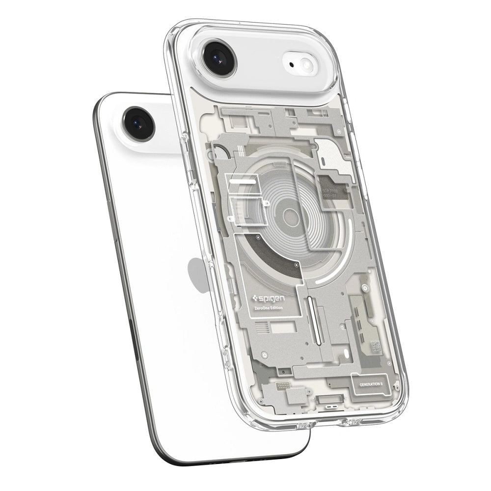 Husa MagSafe pentru Apple iPhone 17 Air, Spigen, Ultra Hybrid Zero One, Bej
