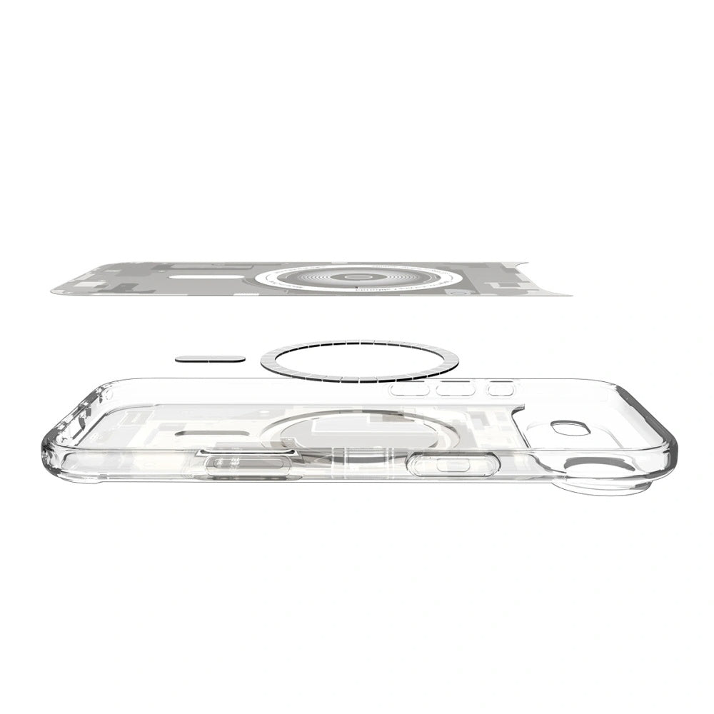 Husa MagSafe pentru Apple iPhone 17 Air, Spigen, Ultra Hybrid Zero One, Bej