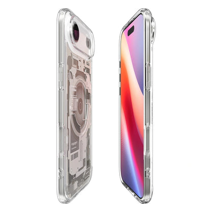 Husa MagSafe pentru Apple iPhone 17 Air, Spigen, Ultra Hybrid Zero One, Bej