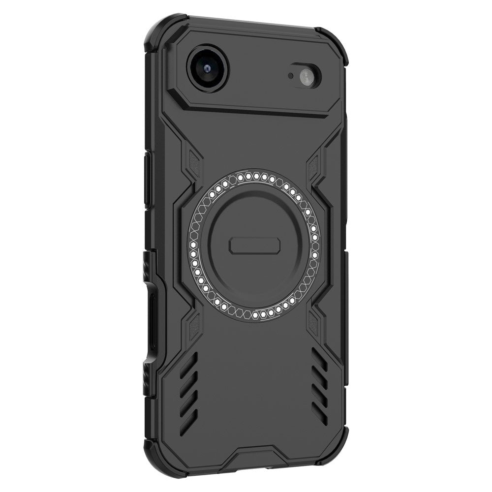 Husa MagSafe pentru Apple iPhone 17 Air, Techsuit, ArmorMag, Neagra