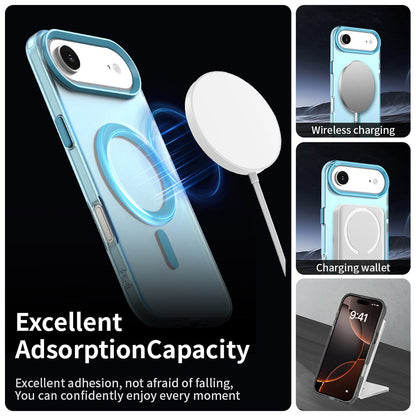 Husa MagSafe pentru Apple iPhone 17 Air, Techsuit, CandyCase, Albastra