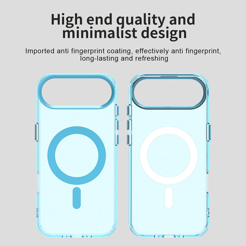 Husa MagSafe pentru Apple iPhone 17 Air, Techsuit, CandyCase, Albastra
