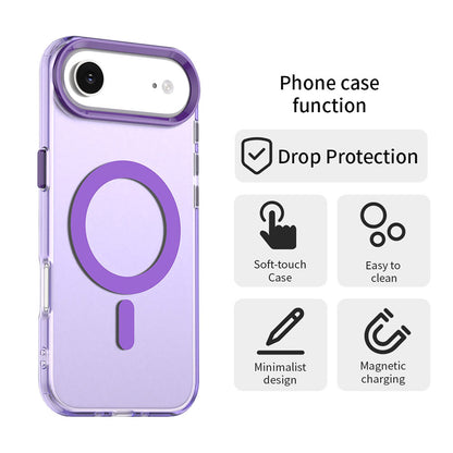 Husa MagSafe pentru Apple iPhone 17 Air, Techsuit, CandyCase, Mov