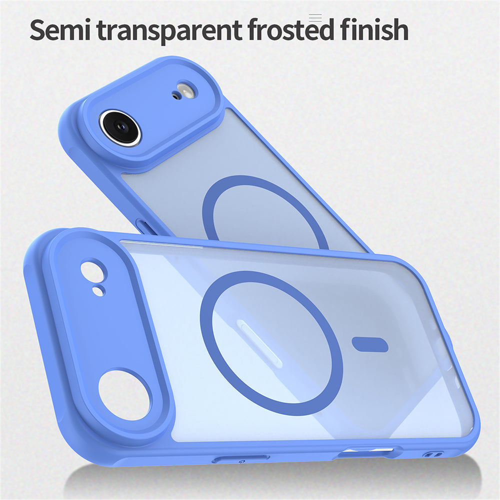 Husa MagSafe pentru Apple iPhone 17 Air, Techsuit, HaloFrost II, Albastra