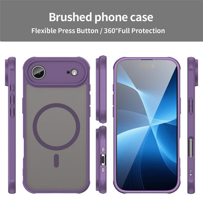 Husa MagSafe pentru Apple iPhone 17 Air, Techsuit, HaloFrost II, Mov