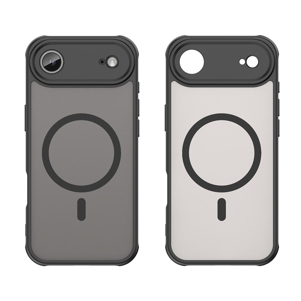 Husa MagSafe pentru Apple iPhone 17 Air, Techsuit, HaloFrost II, Neagra