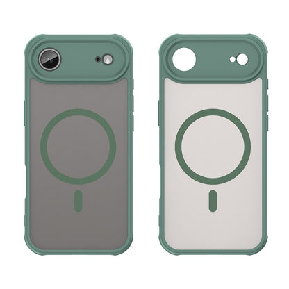 Husa MagSafe pentru Apple iPhone 17 Air, Techsuit, HaloFrost II, Verde