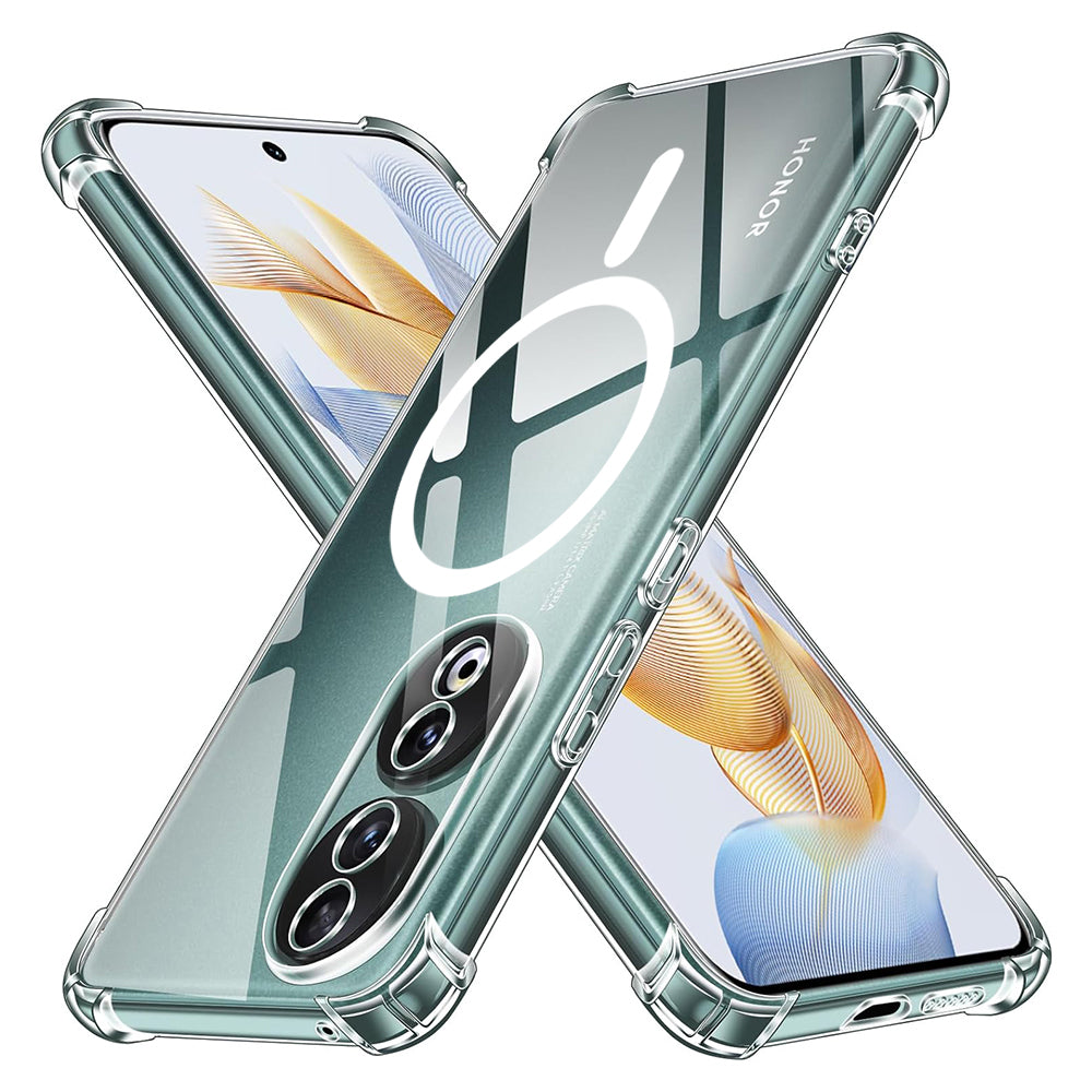 Husa MagSafe pentru Apple iPhone 17 Air, Techsuit, Shockproof, Transparenta
