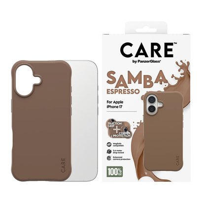Husa MagSafe pentru Apple iPhone 17, PanzerGlass, Care Fashionable, Maro