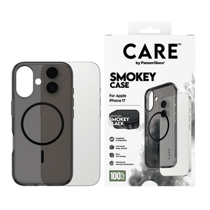 Husa MagSafe pentru Apple iPhone 17, PanzerGlass, Care Urban Explorer, Neagra