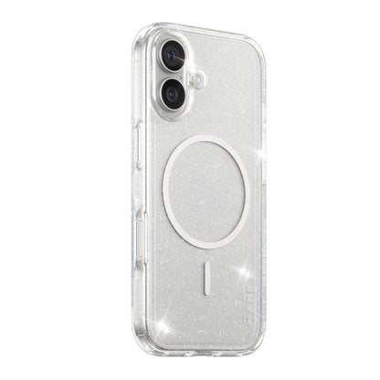 Husa MagSafe pentru Apple iPhone 17, PanzerGlass, Care Urban Explorer Star Lit, Transparenta Alba