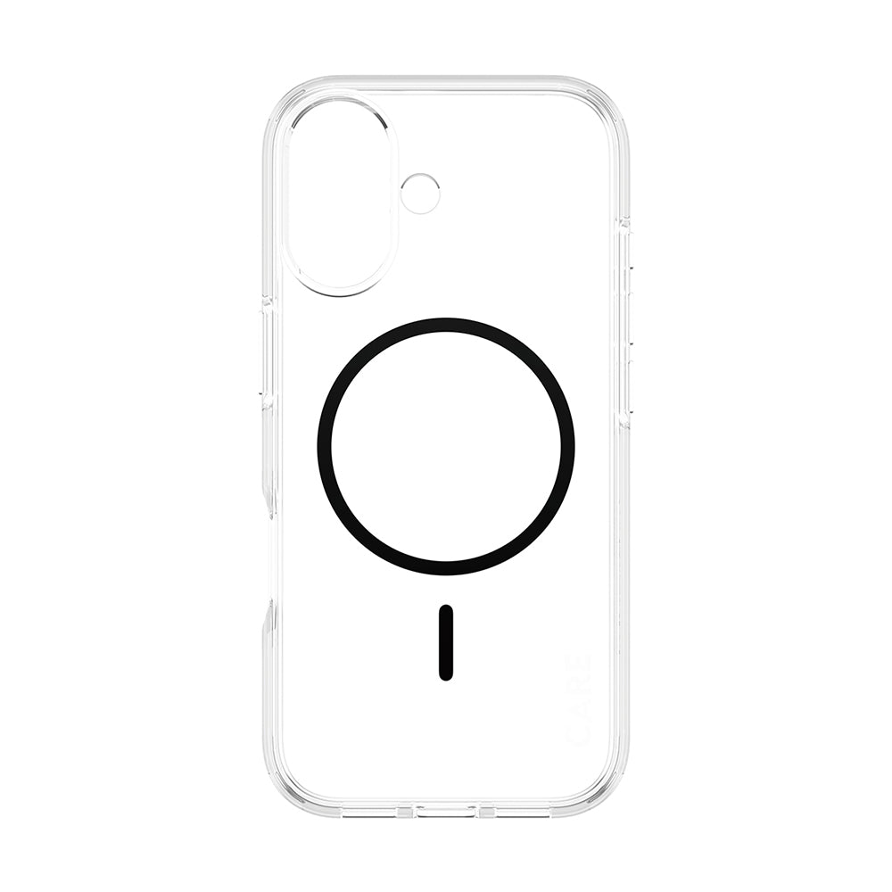 Husa MagSafe pentru Apple iPhone 17, PanzerGlass, Care Urban Explorer, Transparenta Neagra