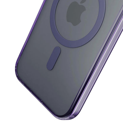 Husa MagSafe pentru Apple iPhone 17 Pro, 3MK, Frosty MagCase, Mov