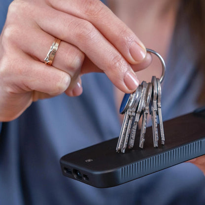 Husa MagSafe pentru Apple iPhone 17 Pro, 3MK, Smoke MagCase, Neagra