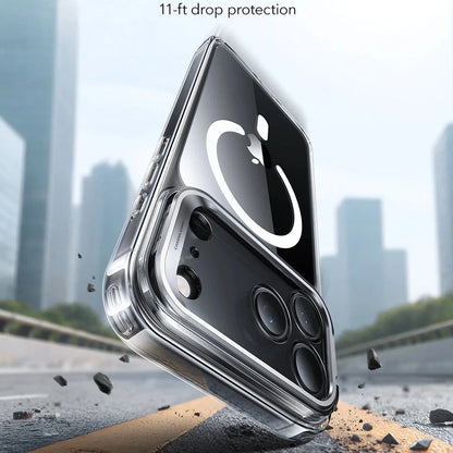 Husa MagSafe pentru Apple iPhone 17 Pro Max, ESR, Classic Hybrid Kickstand, Transparenta