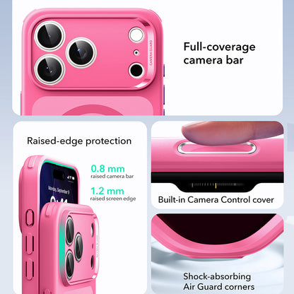 Husa MagSafe pentru Apple iPhone 17 Pro Max, ESR, Classic Hybrid, Roz Satinata