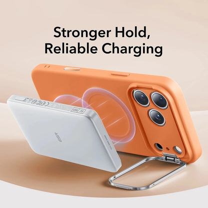 Husa MagSafe pentru Apple iPhone 17 Pro Max, ESR, Cloud Soft Kickstand, Portocalie