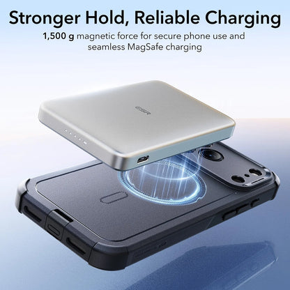 Husa MagSafe pentru Apple iPhone 17 Pro Max, ESR, Cyber, Neagra