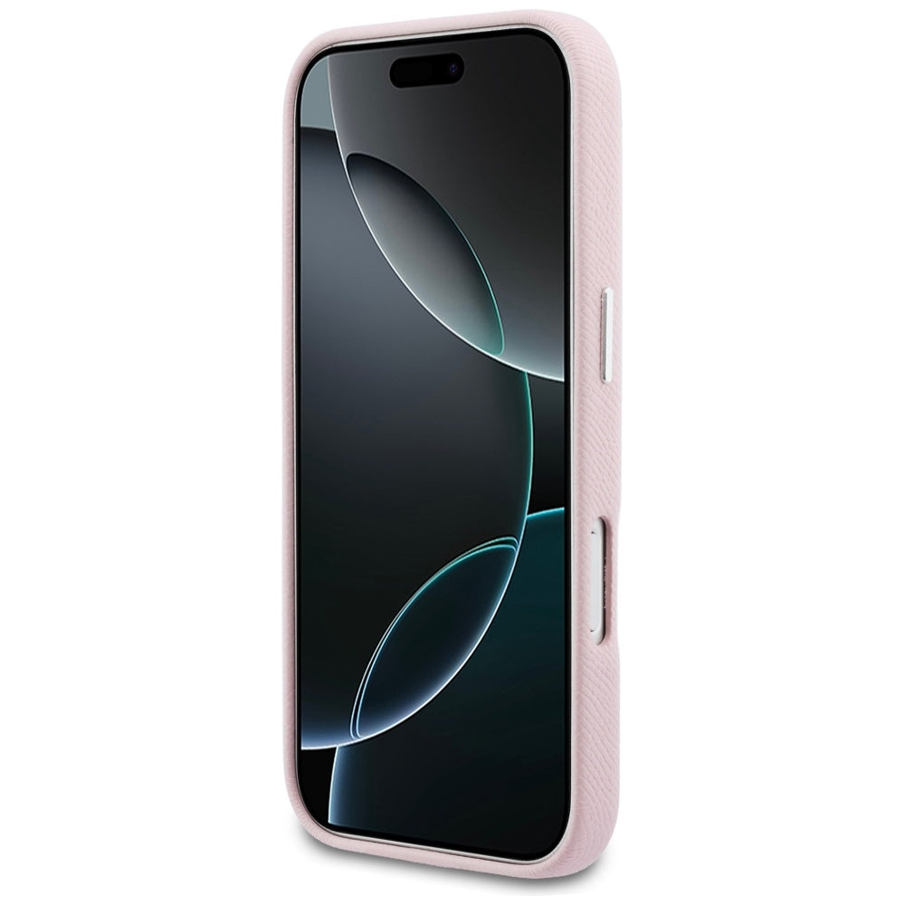 Husa MagSafe pentru Apple iPhone 17 Pro Max, Karl Lagerfeld, Karl Head Logo, Roz