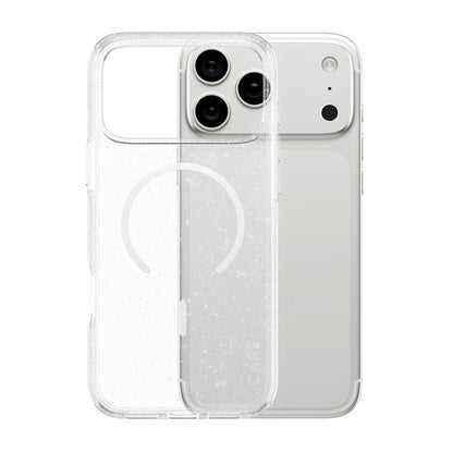 Husa MagSafe pentru Apple iPhone 17 Pro Max, PanzerGlass, Care Urban Explorer Star Lit, Transparenta Alba