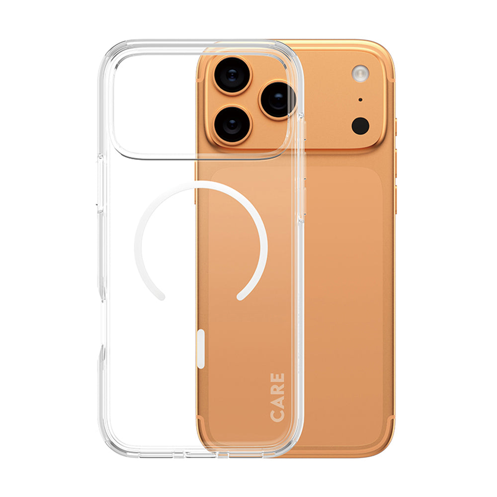 Husa MagSafe pentru Apple iPhone 17 Pro Max, PanzerGlass, Care Urban Explorer, Transparenta Alba
