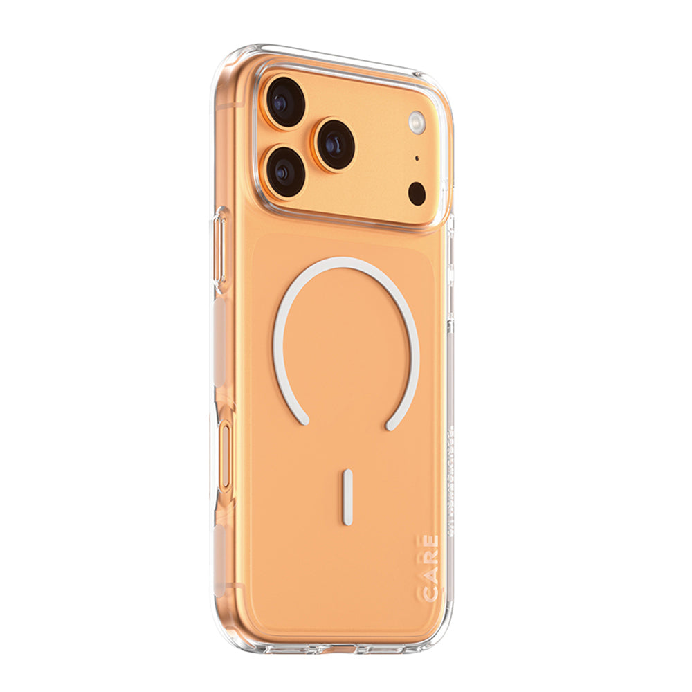 Husa MagSafe pentru Apple iPhone 17 Pro Max, PanzerGlass, Care Urban Explorer, Transparenta Alba