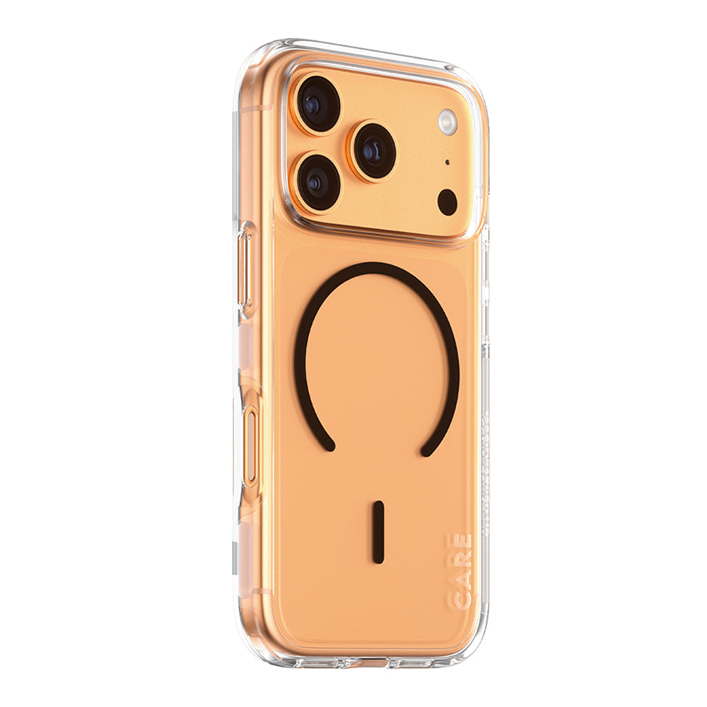 Husa MagSafe pentru Apple iPhone 17 Pro Max, PanzerGlass, Care Urban Explorer, Transparenta Neagra