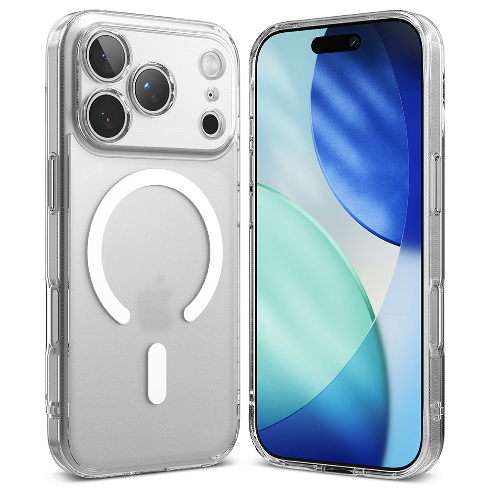 Husa MagSafe pentru Apple iPhone 17 Pro Max, Ringke, Fusion, Transparenta Mata
