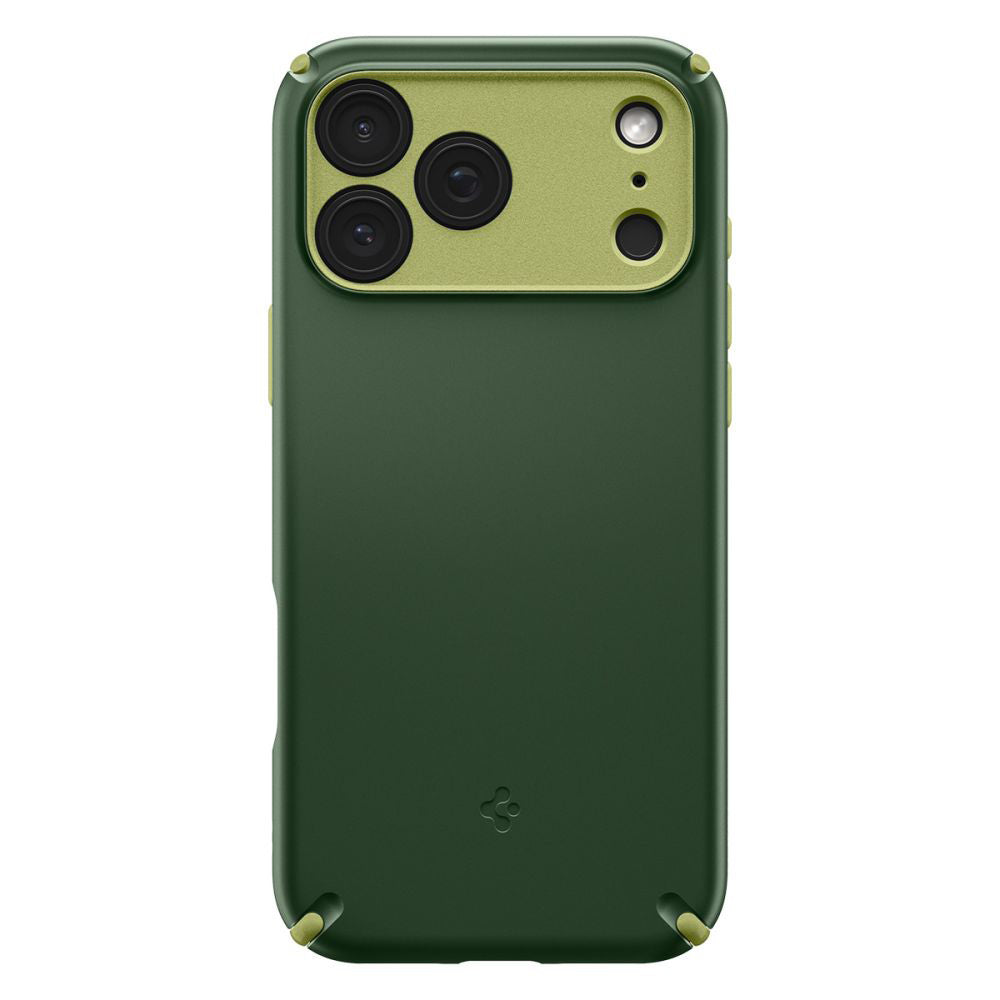 Husa MagSafe pentru Apple iPhone 17 Pro Max, Spigen, Caseology Nano Pop Hybrid, Verde ACS11148