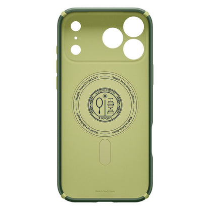 Husa MagSafe pentru Apple iPhone 17 Pro Max, Spigen, Caseology Nano Pop Hybrid, Verde ACS11148