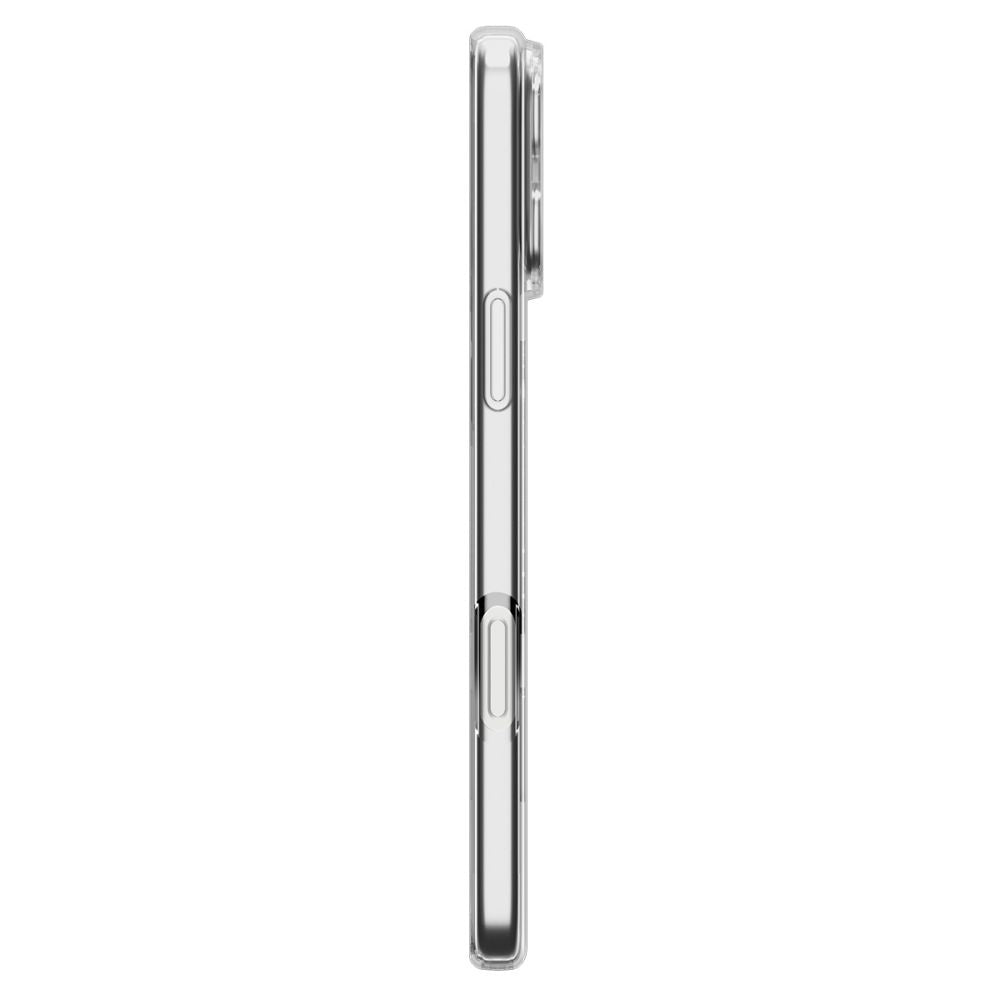 Husa MagSafe pentru Apple iPhone 17 Pro Max, Spigen, Liquid Crystal , Alba
