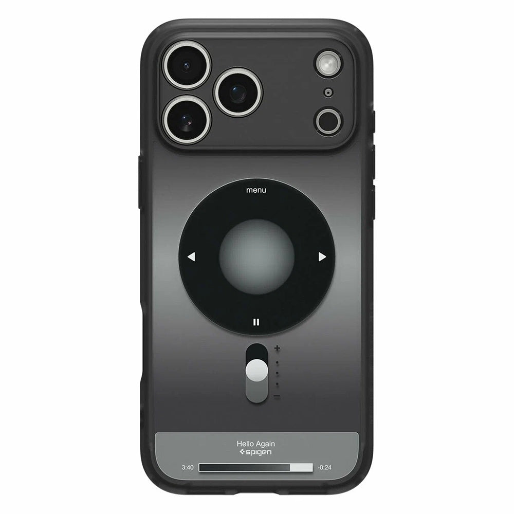 Husa MagSafe pentru Apple iPhone 17 Pro Max, Spigen, Ultra Hybrid Classic, Neagra