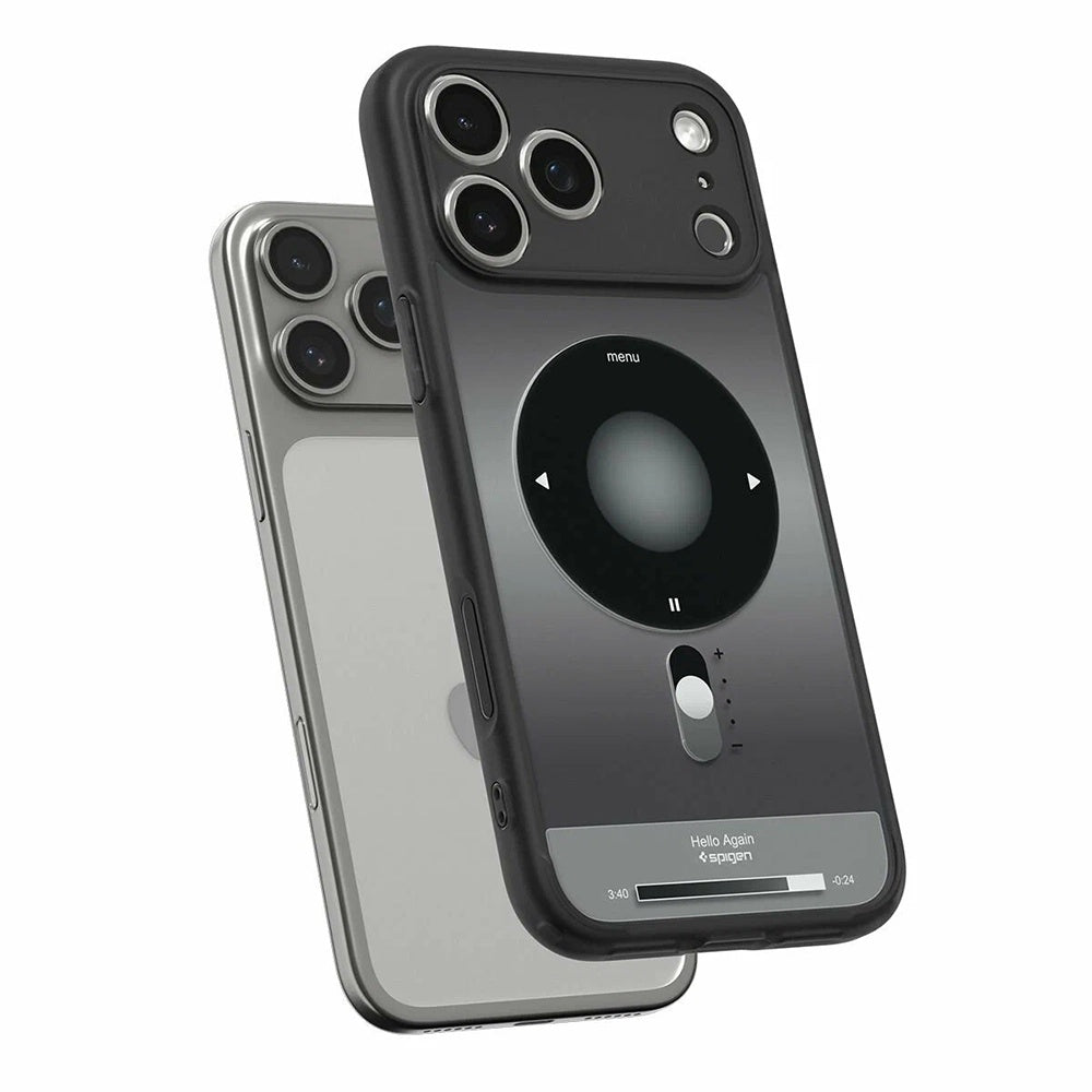 Husa MagSafe pentru Apple iPhone 17 Pro Max, Spigen, Ultra Hybrid Classic, Neagra