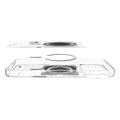 Husa MagSafe pentru Apple iPhone 17 Pro Max, Spigen, Ultra Hybrid Neo One, Transparenta