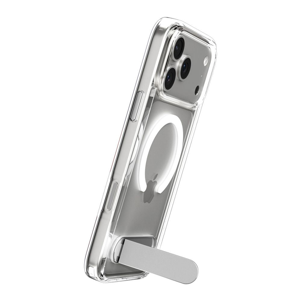 Husa MagSafe pentru Apple iPhone 17 Pro Max, Spigen, Ultra Hybrid S, Transparenta