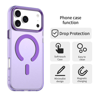 Husa MagSafe pentru Apple iPhone 17 Pro Max, Techsuit, CandyCase, Mov