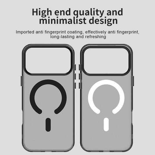 Husa MagSafe pentru Apple iPhone 17 Pro Max, Techsuit, CandyCase, Neagra