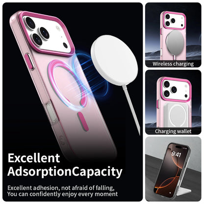Husa MagSafe pentru Apple iPhone 17 Pro Max, Techsuit, CandyCase, Roz