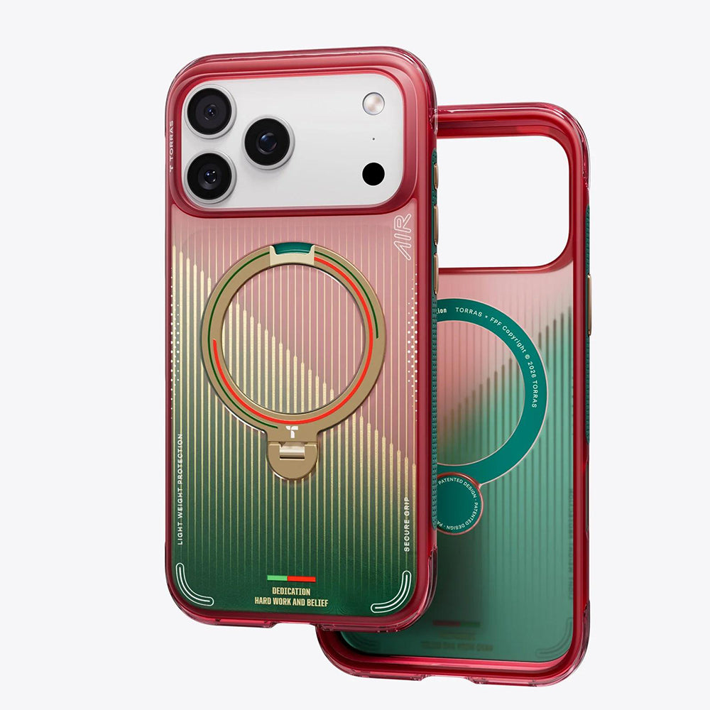 Husa MagSafe pentru Apple iPhone 17 Pro Max, Torras, Ostand Q3 Air, Glory Slash