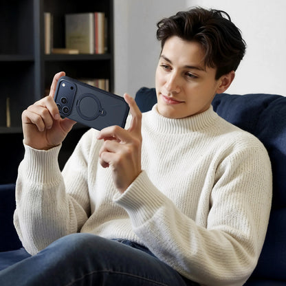 Husa MagSafe pentru Apple iPhone 17 Pro Max, Torras, QPRO Silicone, Verde Matcha