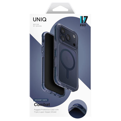 Husa MagSafe pentru Apple iPhone 17 Pro Max, UNIQ, Combat MagClick, Portocalie
