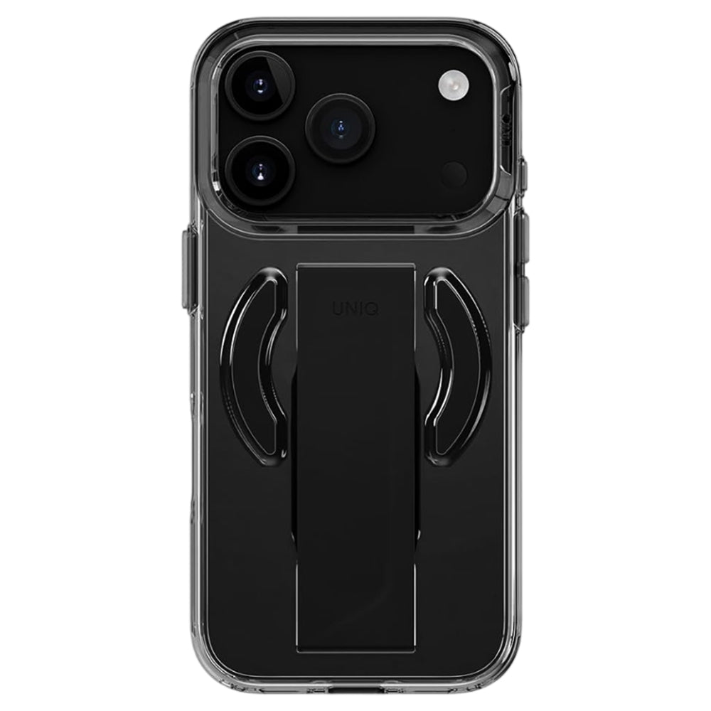 Husa MagSafe pentru Apple iPhone 17 Pro Max, UNIQ, Heldro Air MagClick, Neagra
