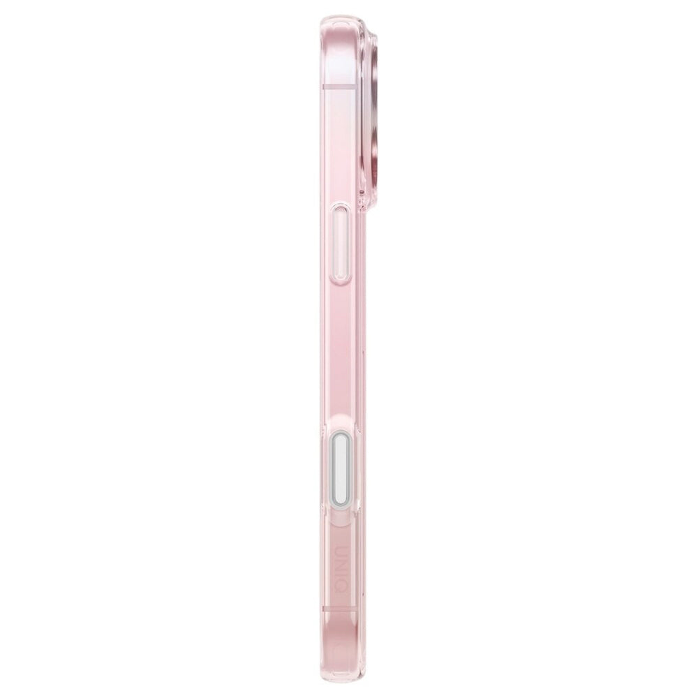 Husa MagSafe pentru Apple iPhone 17 Pro Max, UNIQ, Iridescia MagClick, Bleu Pastel