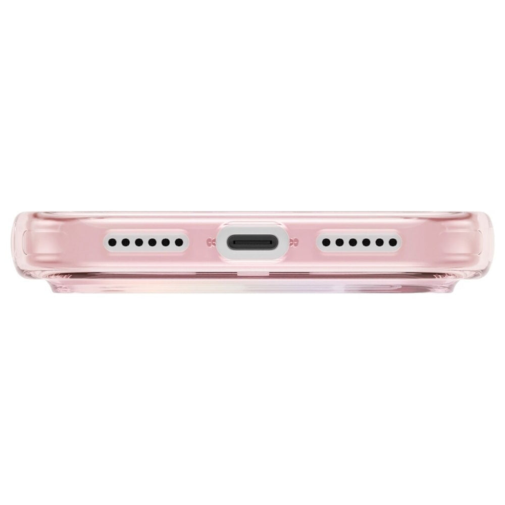 Husa MagSafe pentru Apple iPhone 17 Pro Max, UNIQ, Iridescia MagClick, Bleu Pastel