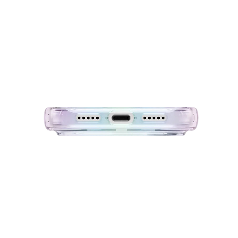 Husa MagSafe pentru Apple iPhone 17 Pro Max, UNIQ, Iridescia MagClick, Multicolor