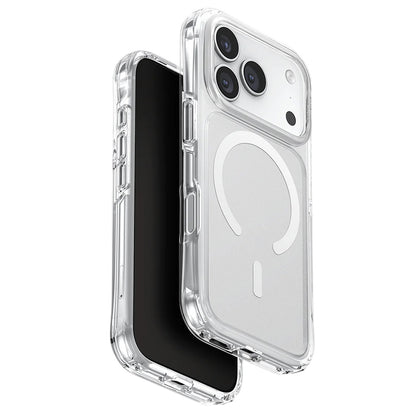 Husa MagSafe pentru Apple iPhone 17 Pro Max, UNIQ, LifePro Xtreme MagClick, Transparenta