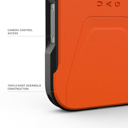 Husa MagSafe pentru Apple iPhone 17 Pro Max, Urban Armor Gear, Civilian LT, Portocalie